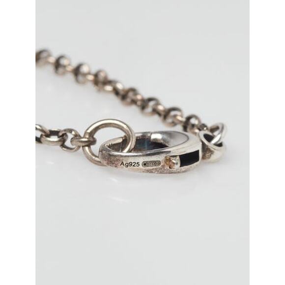 Gucci Sterling Silver GG Marmont Key Necklace - Picture 6 of 7